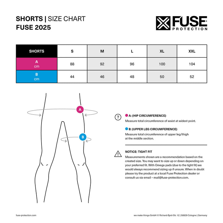 FUSE OMEGA IMPACT SHORTS