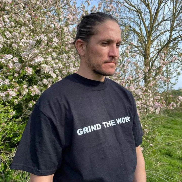 People's Store MARIE JADE X BUDDY MFG GRIND THE WORLD T-SHIRT
