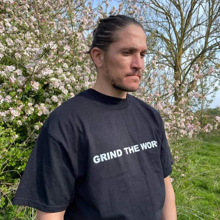 People's Store MARIE JADE X BUDDY MFG GRIND THE WORLD T-SHIRT
