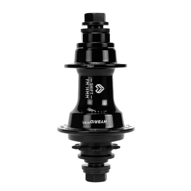 ÉCLAT SHIFT FM 14 FC/CS Hybrid Hub System, 36H, 14mm fem. Bolt Axle