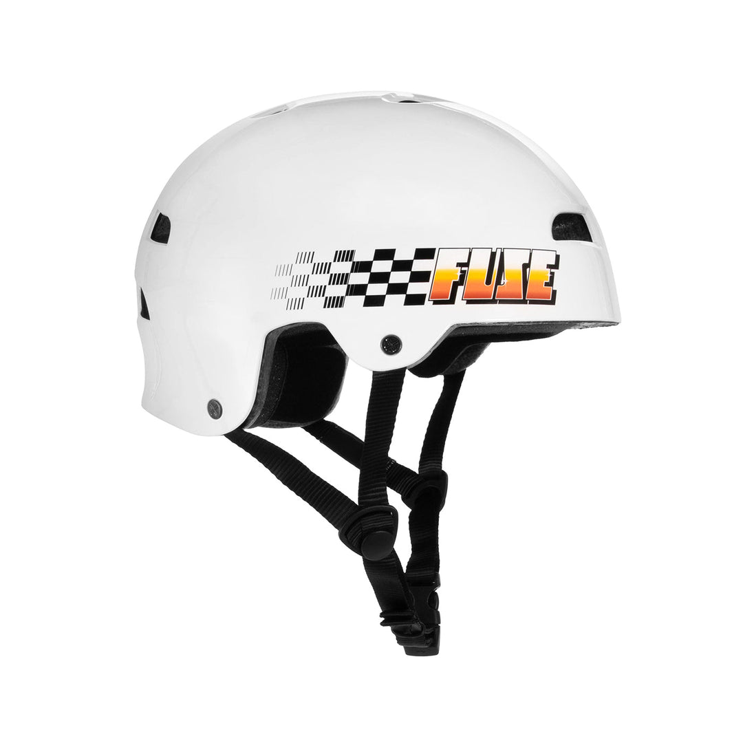 FUSE ALPHA HELMET GLOSSY WHITE / SPEEDWAY