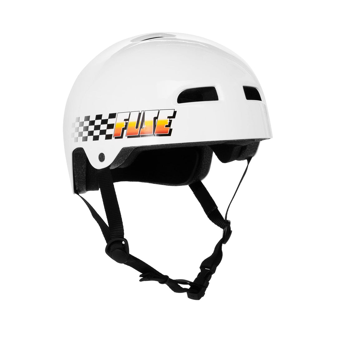 FUSE ALPHA HELMET GLOSSY WHITE / SPEEDWAY