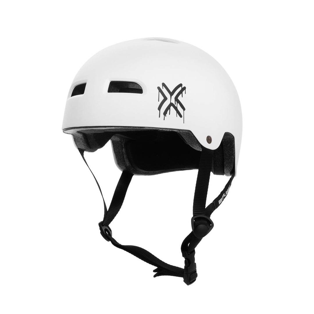 FUSE ALPHA HELMET MATT WHITE / MOBMARK