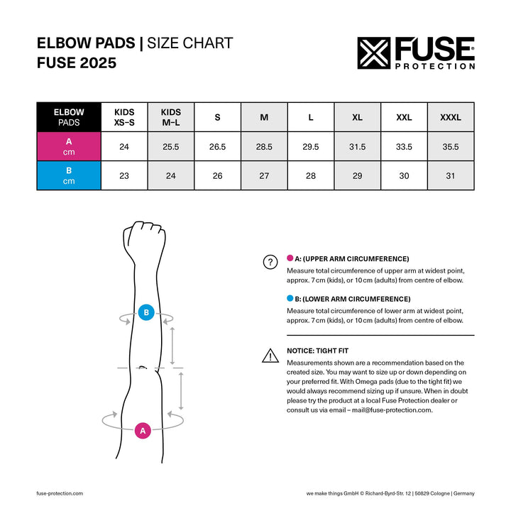 FUSE ALPHA CLASSIC ELBOW PAD