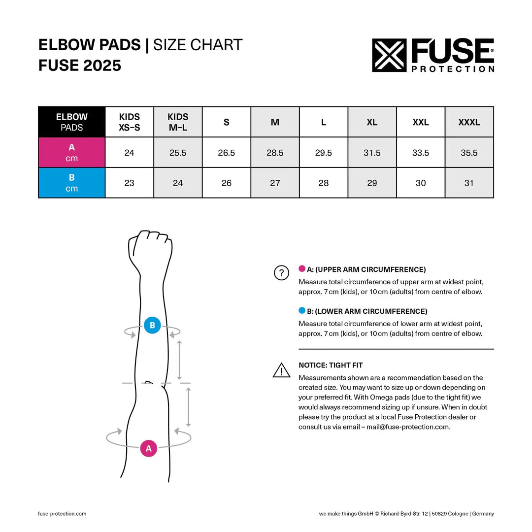 FUSE ALPHA CLASSIC EVO Elbow Pad