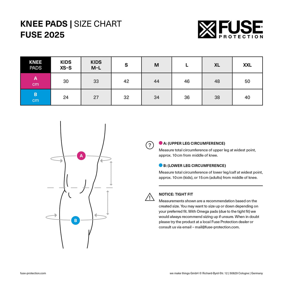 FUSE OMEGA POCKET KNEE PAD