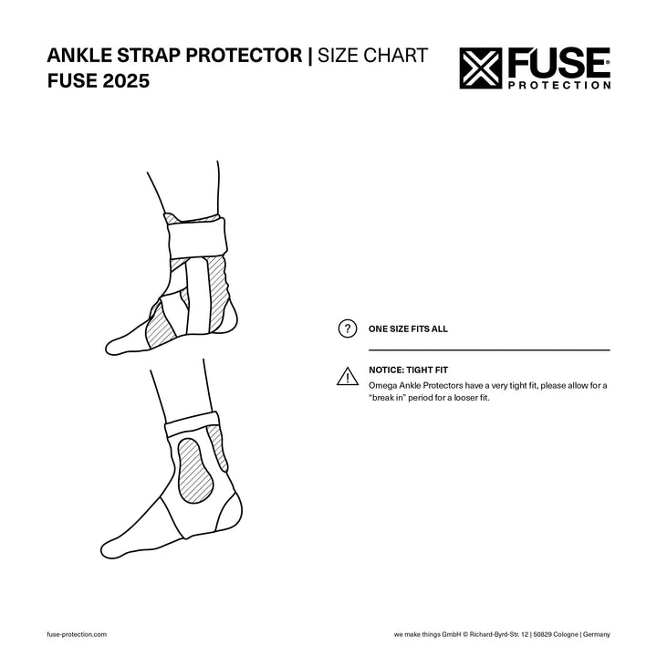 FUSE OMEGA PRO ANKLE GUARD