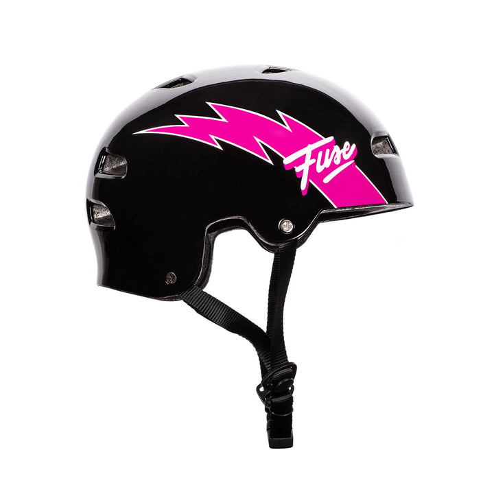 FUSE ALPHA HELMET GLOSSY FLASH BLACK