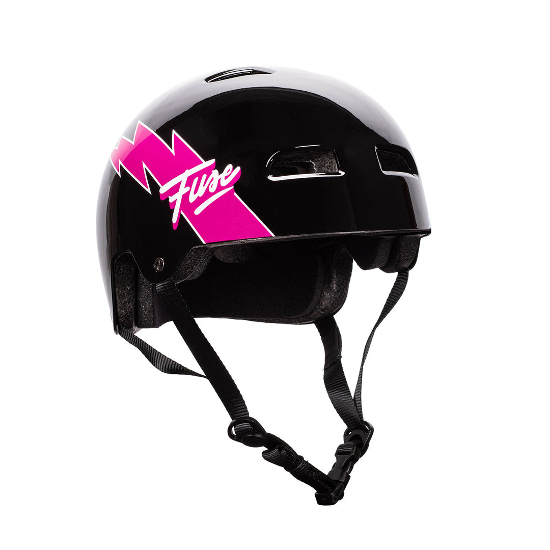 FUSE ALPHA HELMET GLOSSY FLASH BLACK