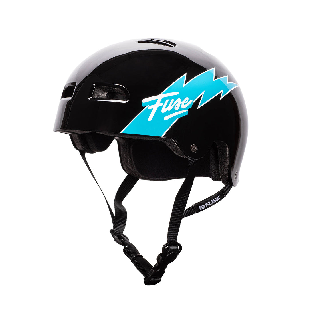 FUSE ALPHA HELMET GLOSSY FLASH BLACK