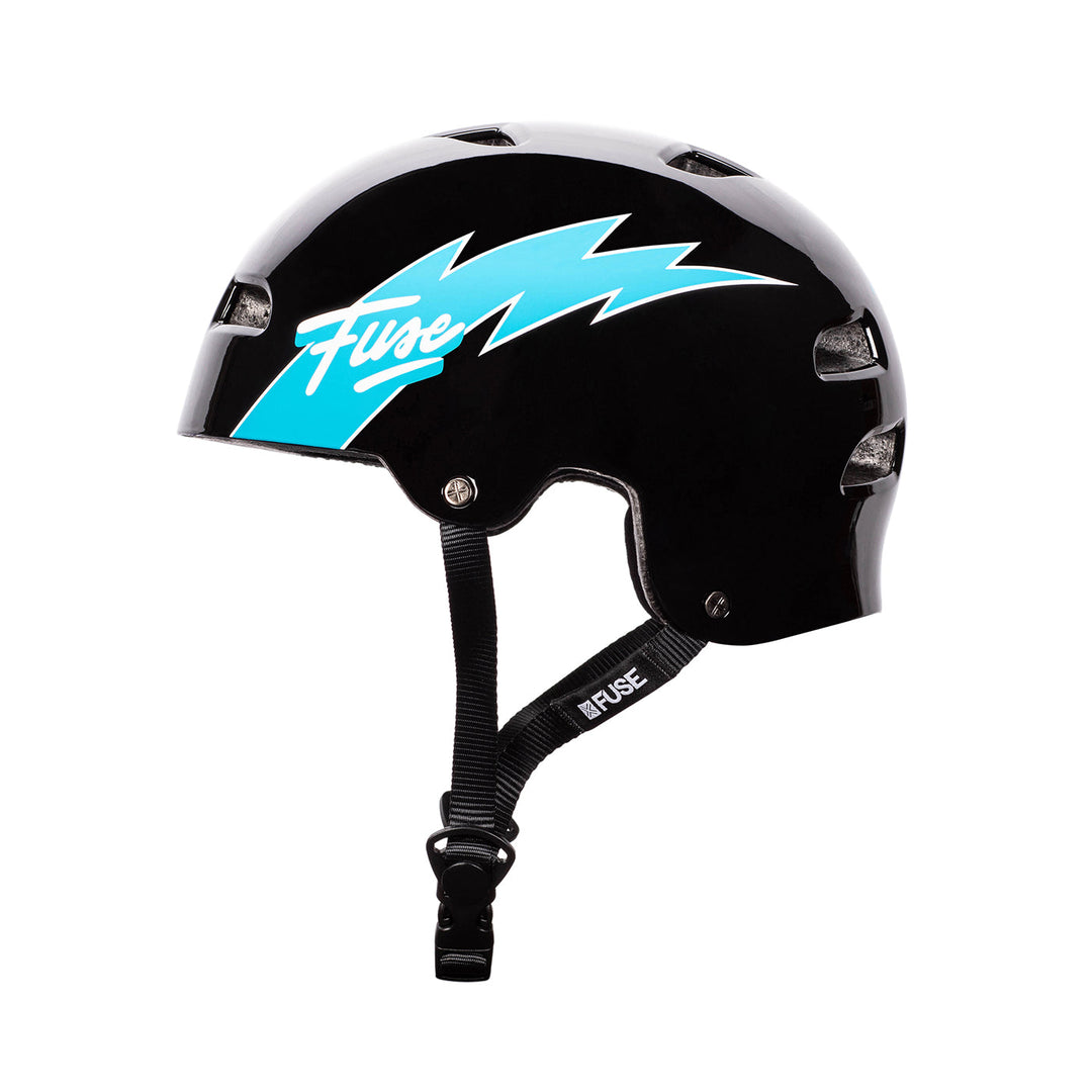 FUSE ALPHA HELMET GLOSSY FLASH BLACK