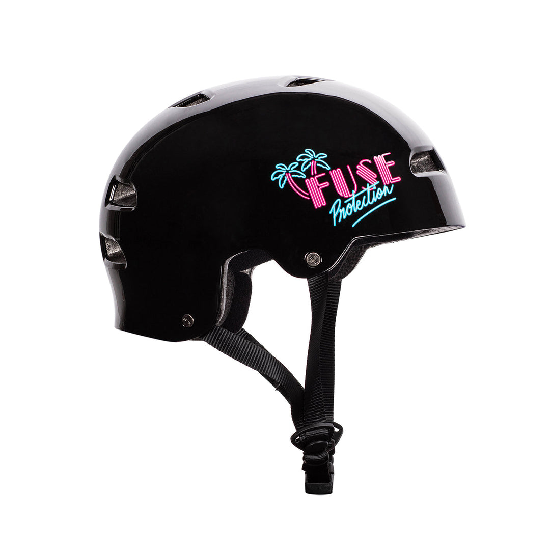 FUSE ALPHA HELMET GLOSSY MIAMI BLACK