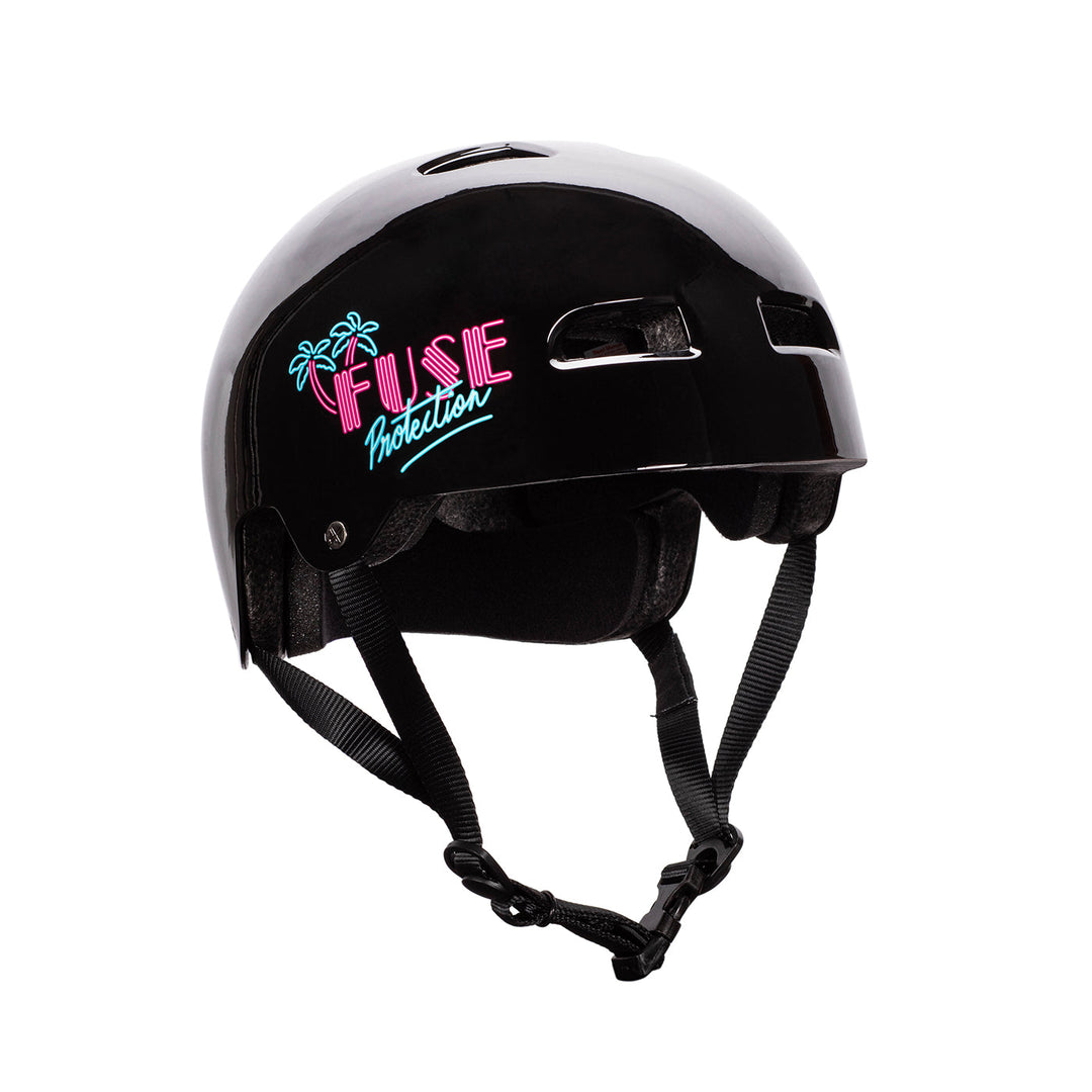 FUSE ALPHA HELMET GLOSSY MIAMI BLACK