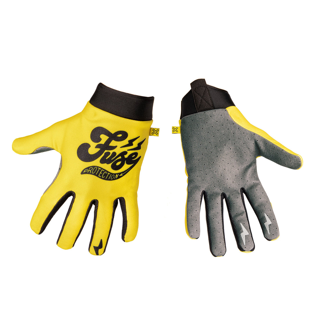 FUSE OMEGA GLOVE - CAFE - YELLOW