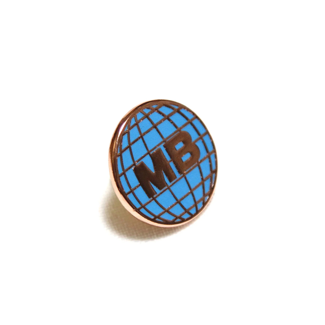 MOTO-BUNKA EARTH LOGO PIN BADGE