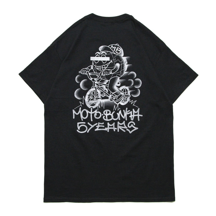 MOTO-BUNKA 5 YEAR ANNIVERSARY T-SHIRT