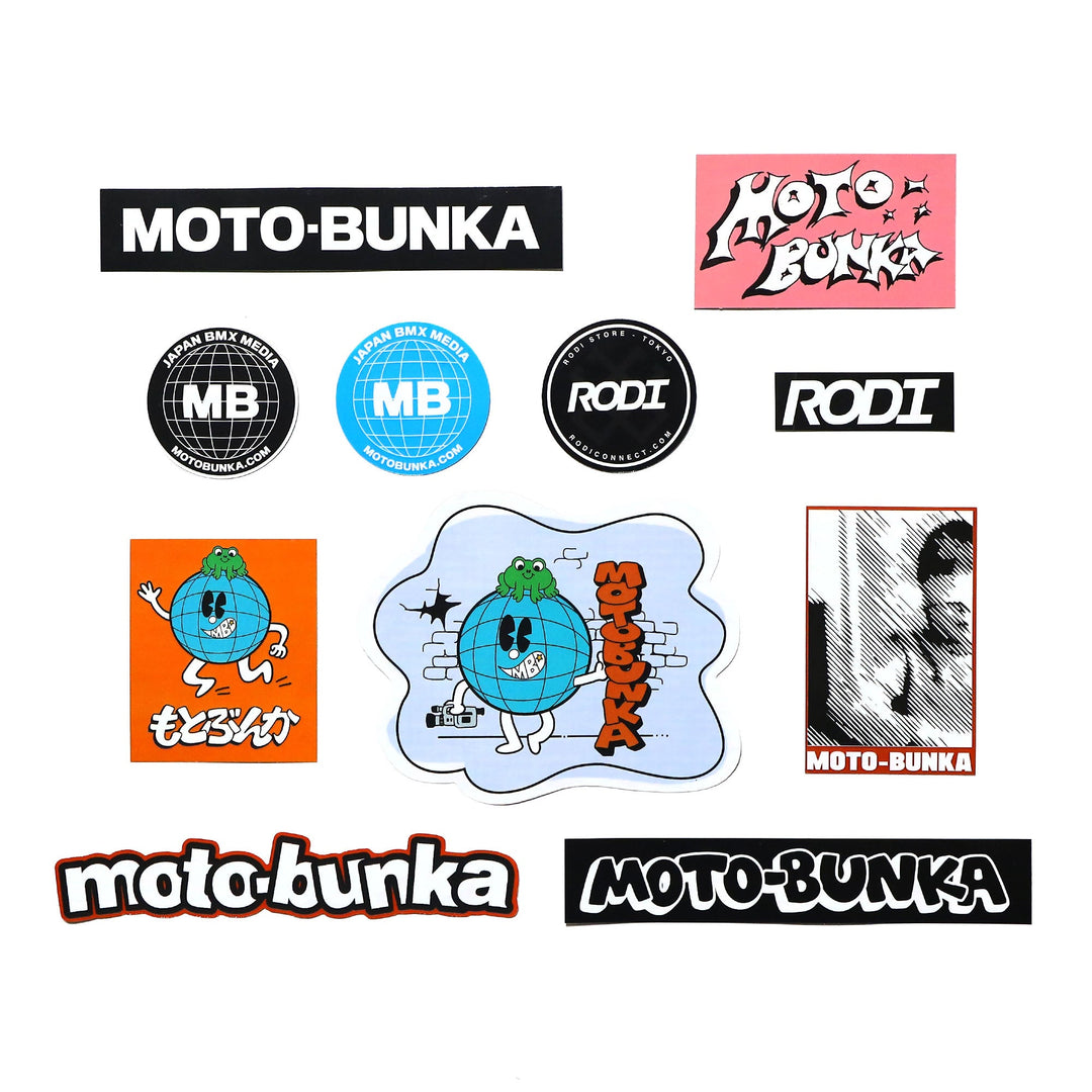 MOTO-BUNKA STICKER PACK