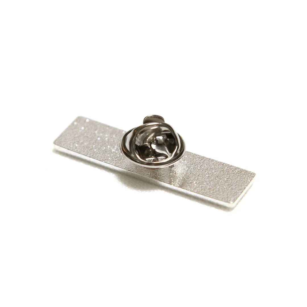 MOTO-BUNKA TEXT LOGO PIN BADGE
