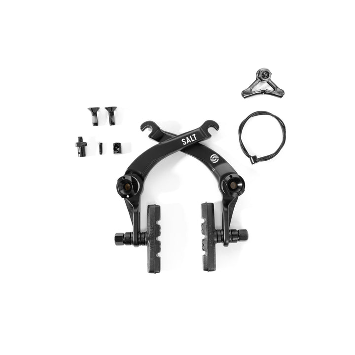 SALT MOTO U-BRAKE, forged alloy bicycle brake with hardware for 2.30" and larger tires.