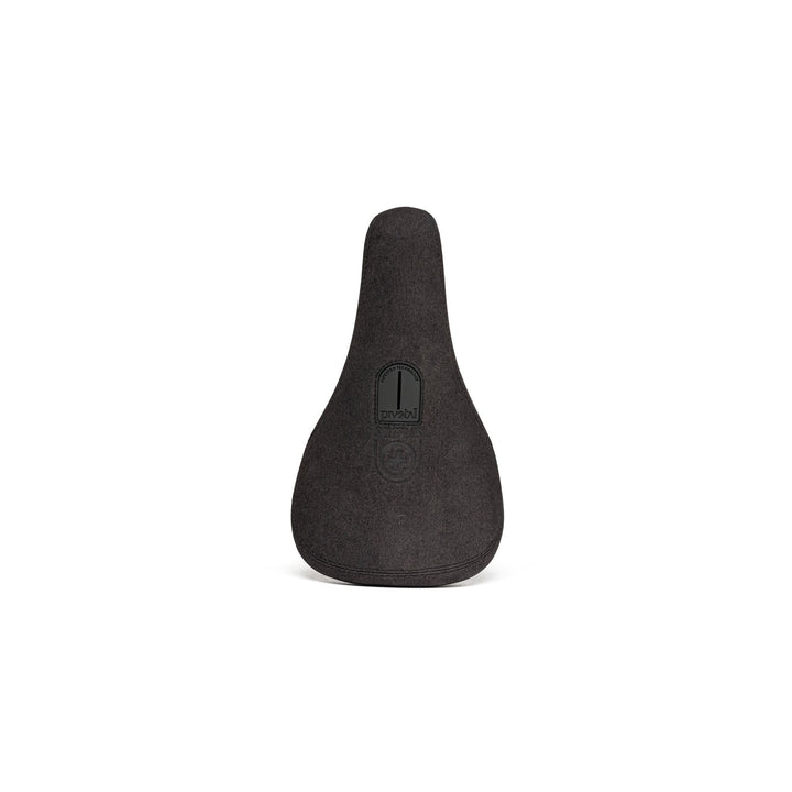 Black SALTPLUS PIVOTAL SEAT with embossed top cover, compatible with Pivotal seat posts.