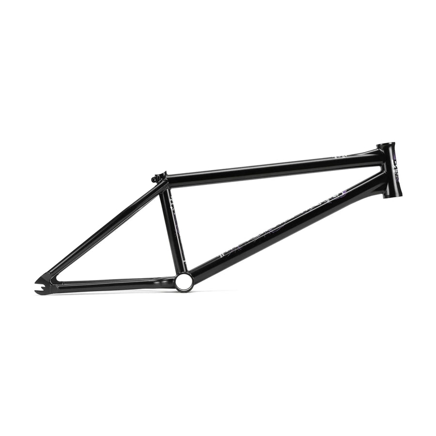 WETHEPEOPLE NETWORK FRAME black BMX frame with short chain stay and investment cast yoke designed for technical riding
