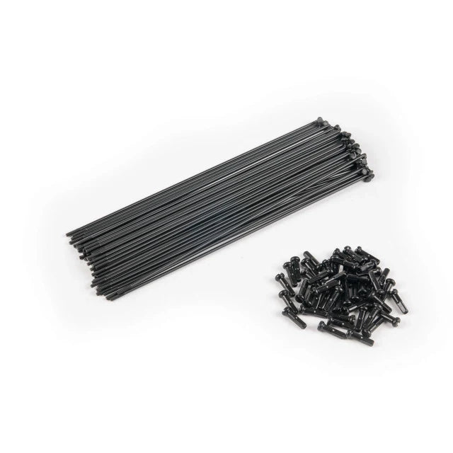 ÉCLAT DB double butted Spokes incl. Nipples, 40pcs