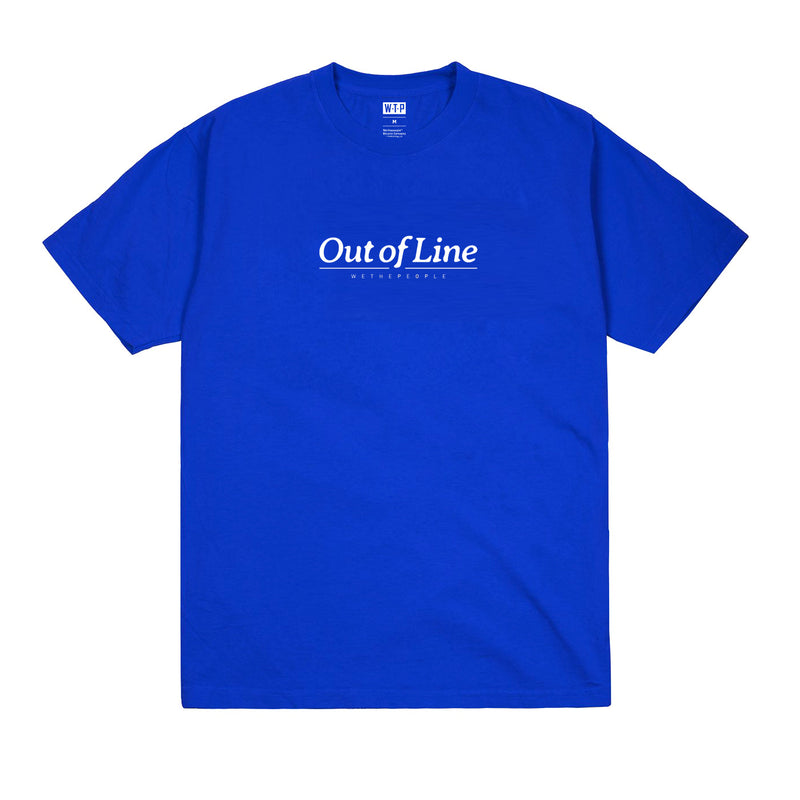 Out Of Line T-Shirt (blue)