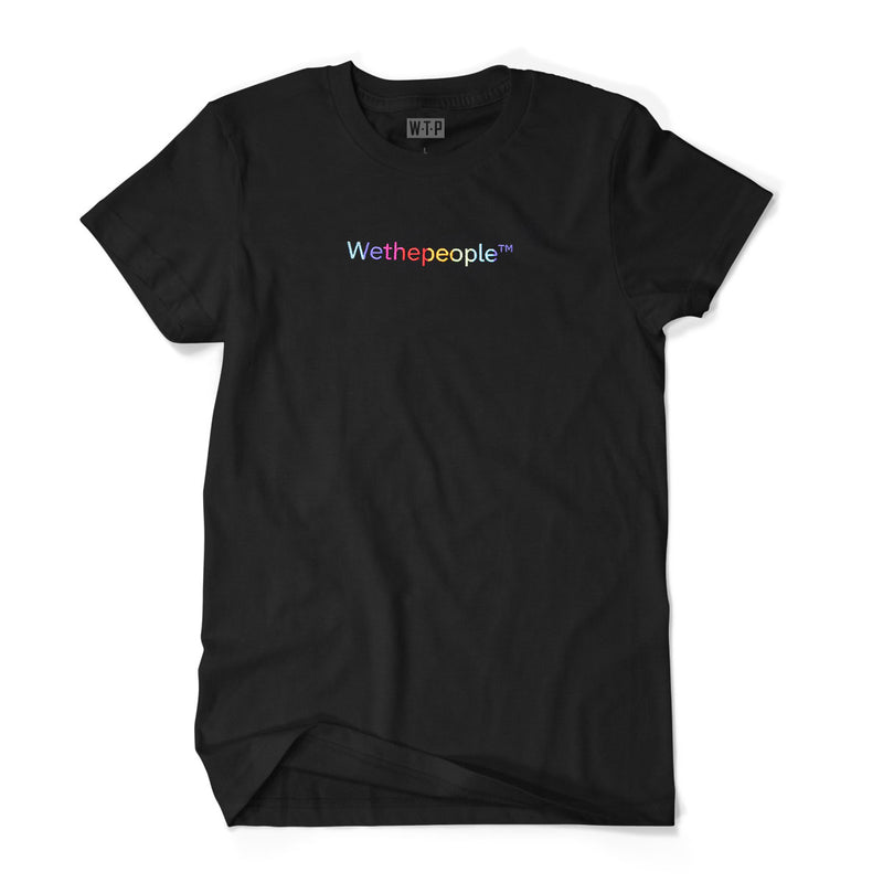 Embroidery T-Shirt (gradient/black)
