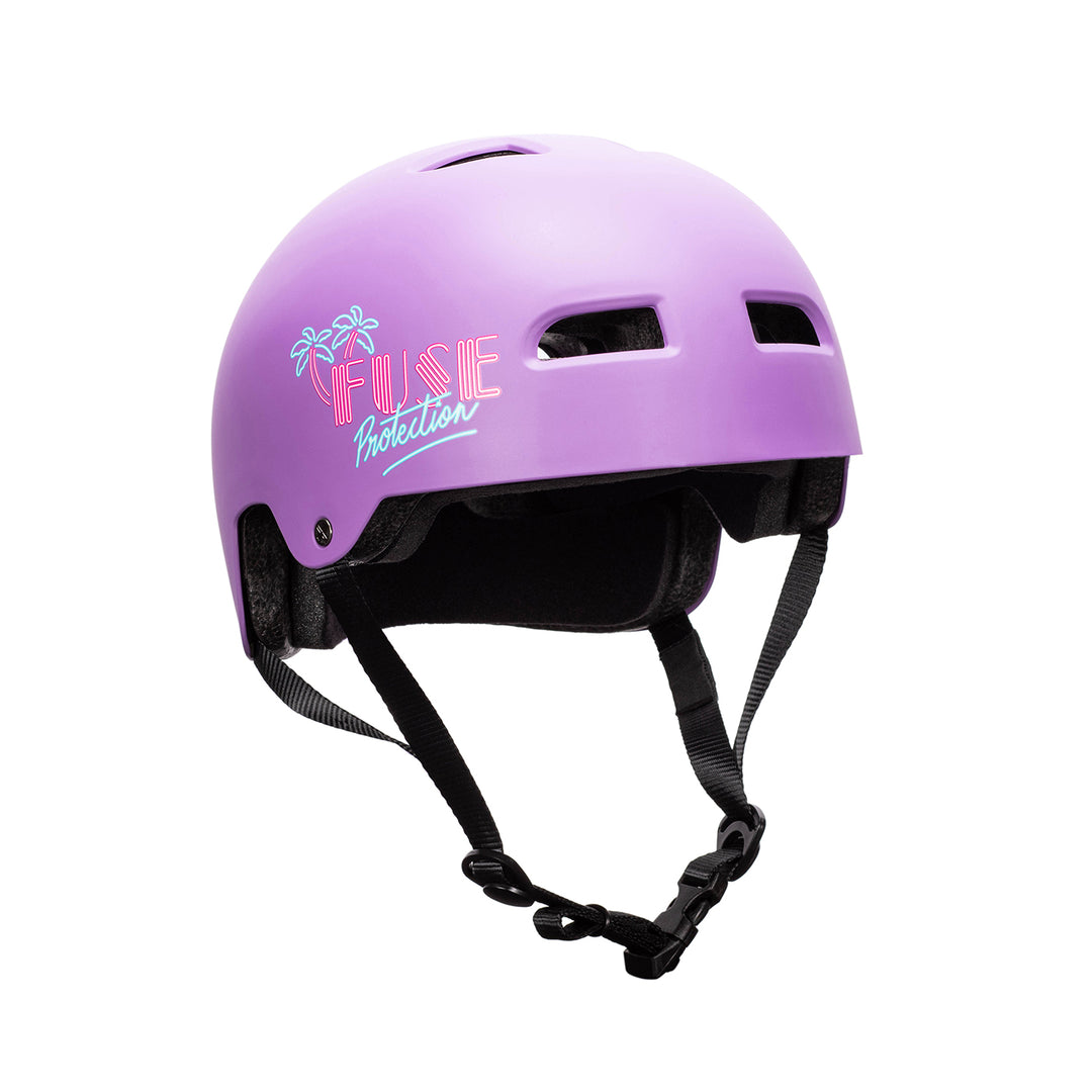Alpha Helmet Matt Miami Purple