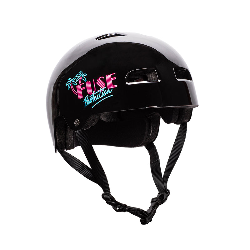 Alpha Helmet Glossy Miami Black